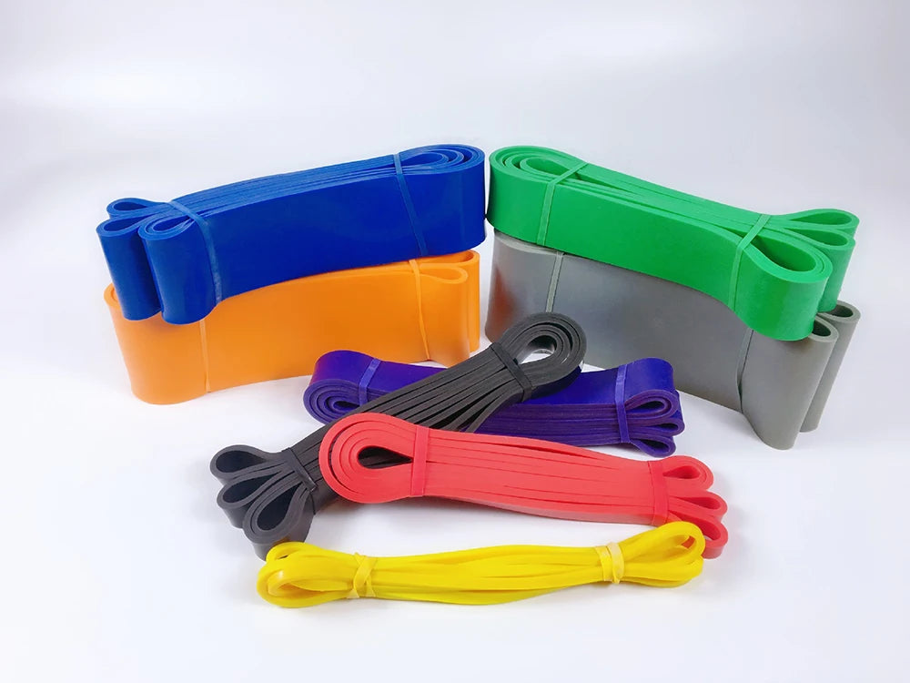 Resistance Bands Gym Home Exercise Elastic Rubber Band for Men Women Yoga Pilates Strength Weight Training Fitness Equipment