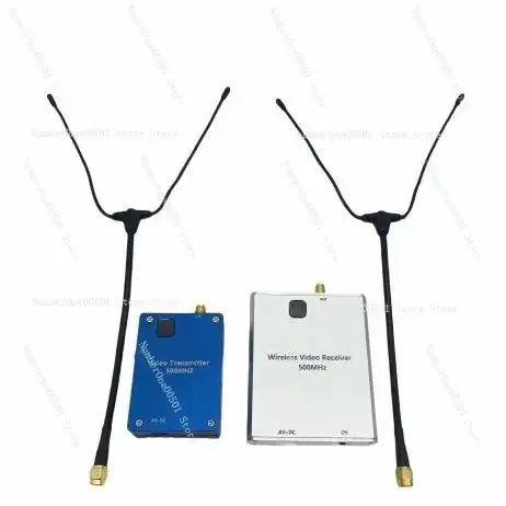 Wireless image transmission low-frequency 500MHz signal transmitter, video receiver, crossover machine, 8-channel wireless