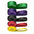 resistance Bands, Stackable TPE Resistance Bands for Strength Training, Fitness, Workout, Stretching, Home Gym and More
