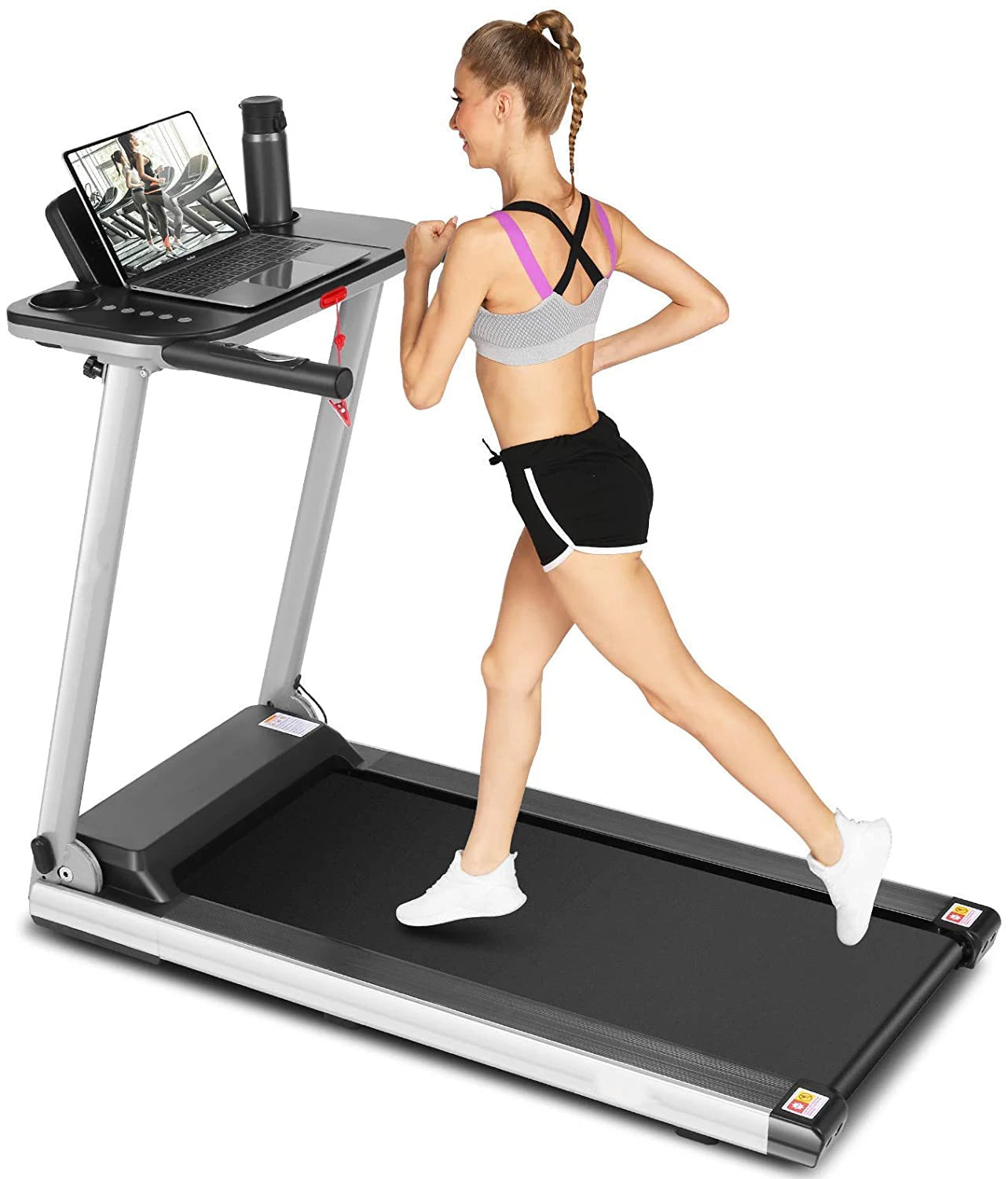 Treadmill for Home Gym  Folding Treadmills for Running and Walking Jogging Exercise with 12 Preset Programs  Easy Assembly
