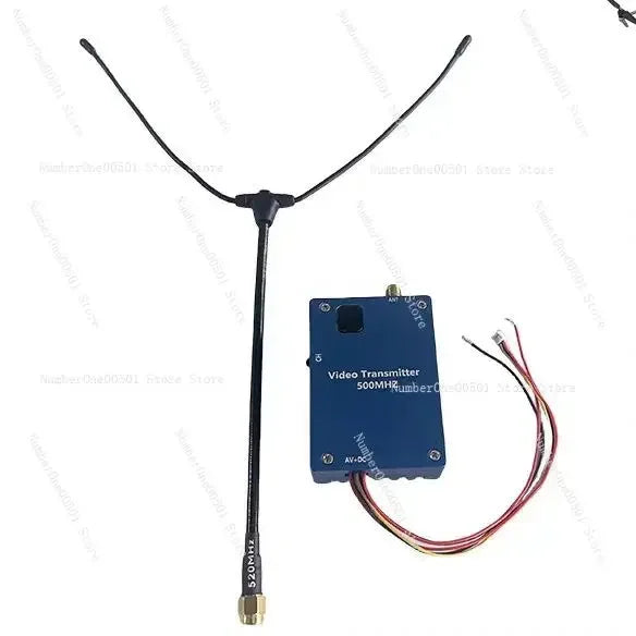 Wireless image transmission low-frequency 500MHz signal transmitter, video receiver, crossover machine, 8-channel wireless