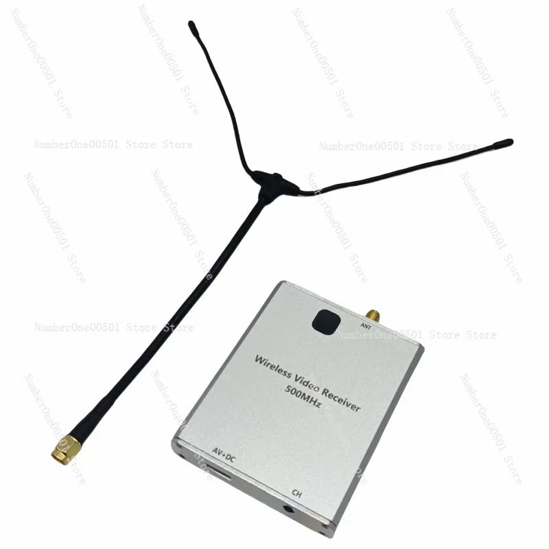 Wireless image transmission low-frequency 500MHz signal transmitter, video receiver, crossover machine, 8-channel wireless