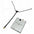 Wireless image transmission low-frequency 500MHz signal transmitter, video receiver, crossover machine, 8-channel wireless